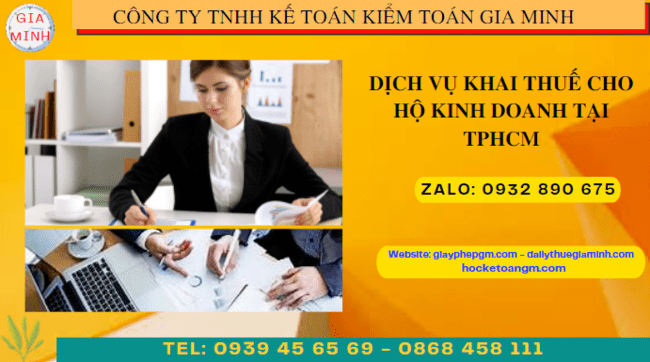 Dịch vụ khai thuế cho hộ kinh doanh tại Thành Phố Hà Nội uy tín – nhanh chóng – giá rẻ 5 Dịch vụ khai nộp thuế cho hộ kinh doanh tại Thành Phố Hà Nội