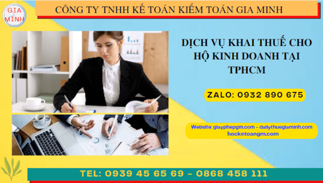 Dịch vụ khai nộp thuế cho hộ kinh doanh tại Thành Phố Thủ Đức