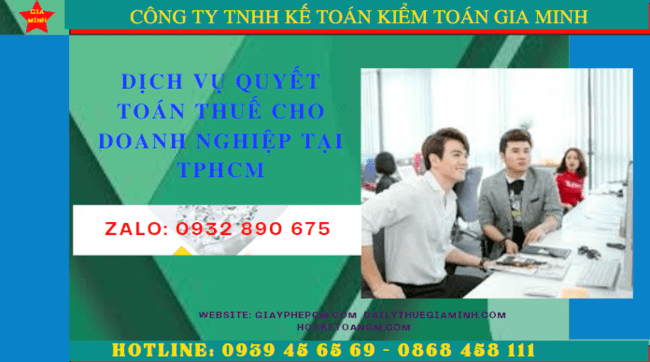 Dịch vụ quyết toán thuế cho doanh nghiệp tại Bạc Liêu 6 Dịch vụ quyết toán thuế cho doanh nghiệp tại Bạc Liêu