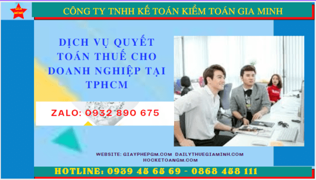 Dịch vụ quyết toán thuế cho doanh nghiệp tại Bình Định 6 Dịch vụ quyết toán thuế cho doanh nghiệp tại Bình Định