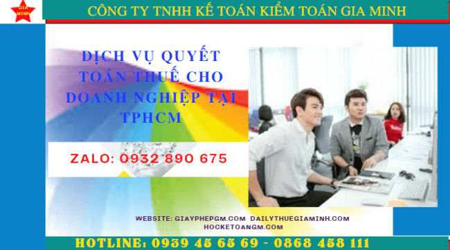 Dịch vụ quyết toán thuế cho doanh nghiệp tại Hòa Bình