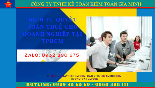 Dịch vụ quyết toán thuế cho doanh nghiệp tại Thái Nguyên