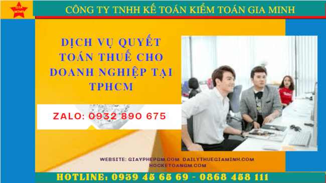 Dịch vụ quyết toán thuế cho doanh nghiệp tại Thừa Thiên Huế 6 Dịch vụ quyết toán thuế cho doanh nghiệp tại Thừa Thiên Huế