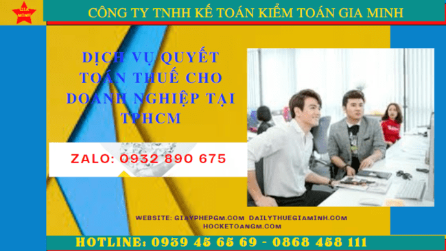 Dịch vụ quyết toán thuế cho doanh nghiệp tại Thành phố Châu Đốc