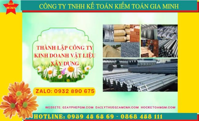 THÀNH LẬP CÔNG TY CHUYÊN KINH DOANH VẬT LIỆU XÂY DỰNG TẠI AN GIANG 5 Dịch vụ thành lập công ty buôn bán vật liệu xây dựng tại An Giang