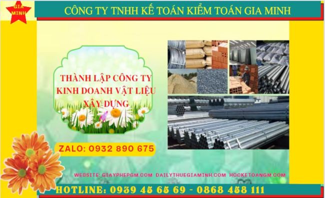 Dịch vụ thành lập công ty buôn bán vật liệu xây dựng tại Đắk Lắk
