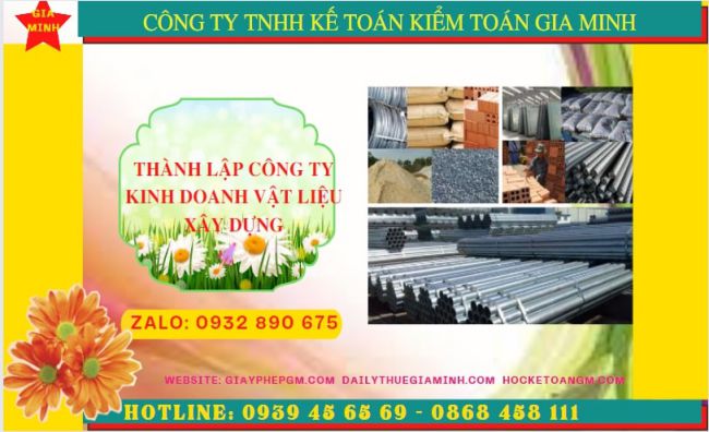THÀNH LẬP CÔNG TY CHUYÊN KINH DOANH VẬT LIỆU XÂY DỰNG TẠI KIÊN GIANG 4 Dịch vụ thành lập công ty buôn bán vật liệu xây dựng tại Kiên Giang