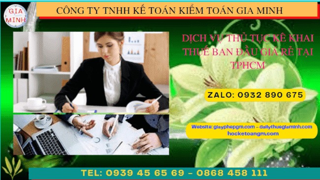 Dịch vụ kê khai thuế ban đầu giá rẻ tại Điện Biên