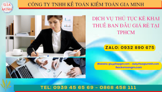 Dịch vụ kê khai thuế ban đầu giá rẻ tại Quảng Ngãi