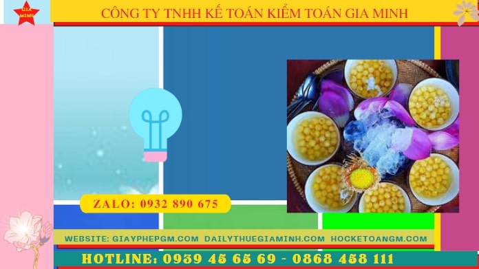 Điều kiện đăng ký kinh doanh quán chè tại tphcm