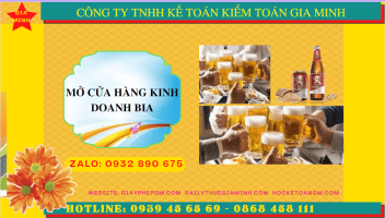 Điều kiện mở cửa hàng kinh doanh bia 