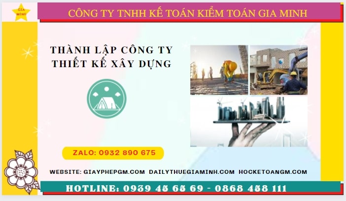 Điều kiện thành lập công ty thiết kế xây dựng tại Bà Rịa Vũng Tàu