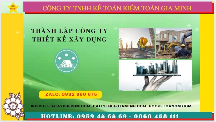 Điều kiện thành lập công ty thiết kế xây dựng tại Bình Thuận