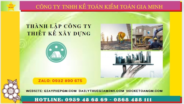Điều kiện thành lập công ty thiết kế xây dựng tại Cao Bằng