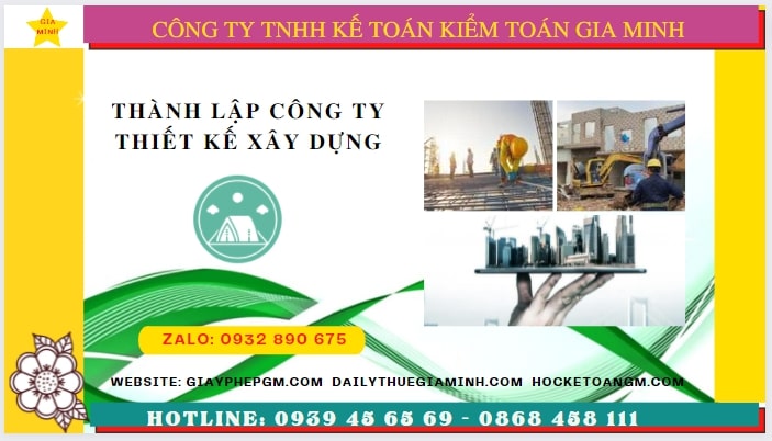 Điều kiện thành lập công ty thiết kế xây dựng tại Đồng Nai