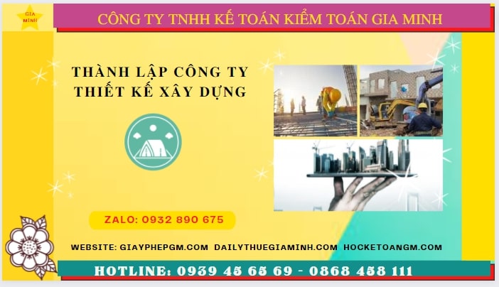 Điều kiện thành lập công ty thiết kế xây dựng tại Sóc Trăng