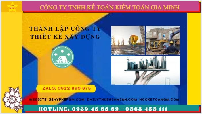 Điều kiện thành lập công ty thiết kế xây dựng tại Thái Bình