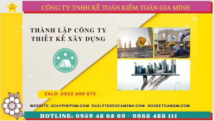 Điều kiện thành lập công ty thiết kế xây dựng tại Thái Nguyên