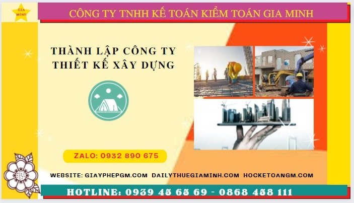 Điều kiện thành lập công ty thiết kế xây dựng tại Thành Phố Huế