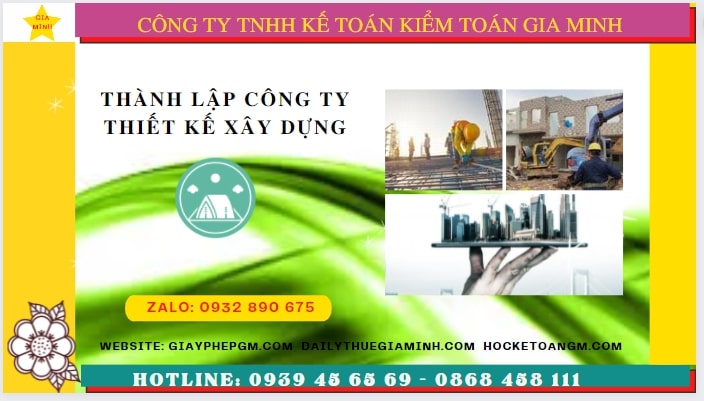 Điều kiện thành lập công ty thiết kế xây dựng tại TP Hải Phòng