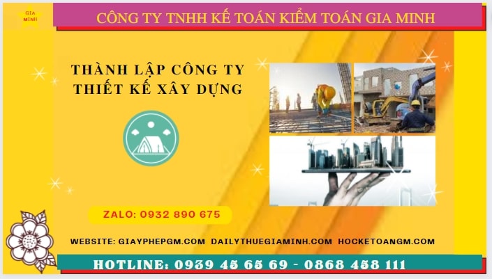 Điều kiện thành lập công ty thiết kế xây dựng tại Tuyên Quang
