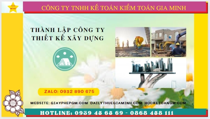 Điều kiện thành lập công ty thiết kế xây dựng tại Vĩnh Long