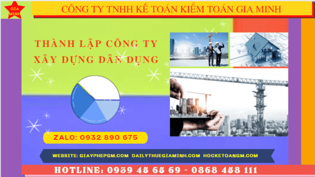 Điều kiện thành lập công ty xây dựng dân dụng tại An Giang