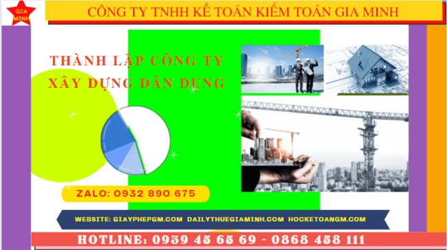 Điều kiện thành lập công ty xây dựng dân dụng tại Long An