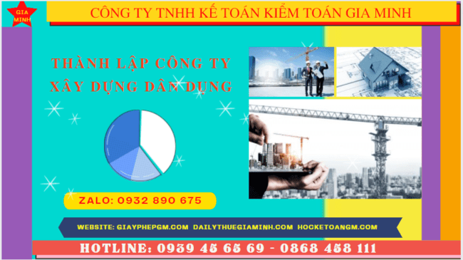 Điều kiện thành lập công ty xây dựng dân dụng tại Thành Phố Thủ Đức 