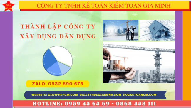 Điều kiện thành lập công ty xây dựng dân dụng tại Tiền Giang