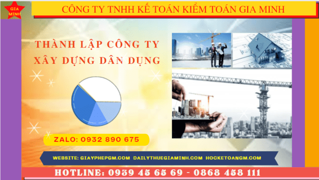 Điều kiện thành lập công ty xây dựng dân dụng tại TP Đà Nẵng