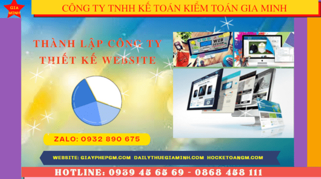 Điều kiện và thủ tục thành lập công ty thiết kế website tại Bắc Kạn