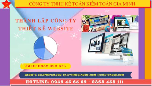 THÀNH LẬP CÔNG TY THIẾT KẾ WEBSITE TẠI BẾN TRE 5 Điều kiện và thủ tục thành lập công ty thiết kế website tại Bến Tre