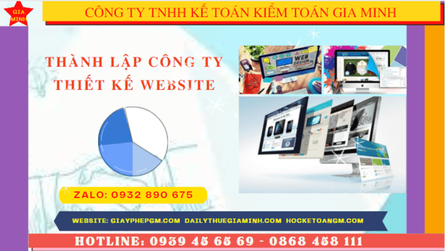 Điều kiện và thủ tục thành lập công ty thiết kế website tại Gia Lai