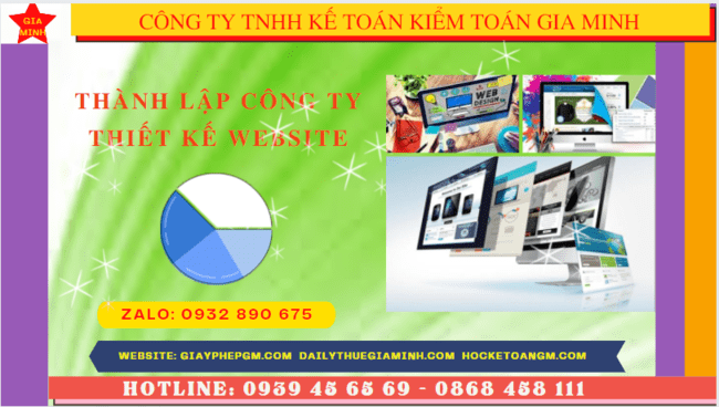 THÀNH LẬP CÔNG TY THIẾT KẾ WEBSITE TẠI HUẾ 4 Điều kiện và thủ tục thành lập công ty thiết kế website tại Huế