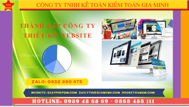 Điều kiện và thủ tục thành lập công ty thiết kế website tại Quảng Ngãi