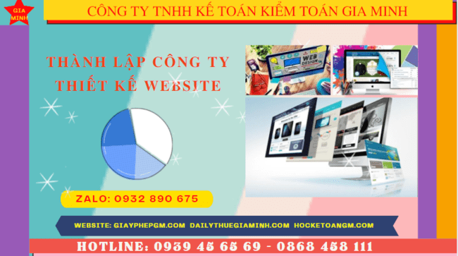 Điều kiện và thủ tục thành lập công ty thiết kế website tại Sóc Trăng