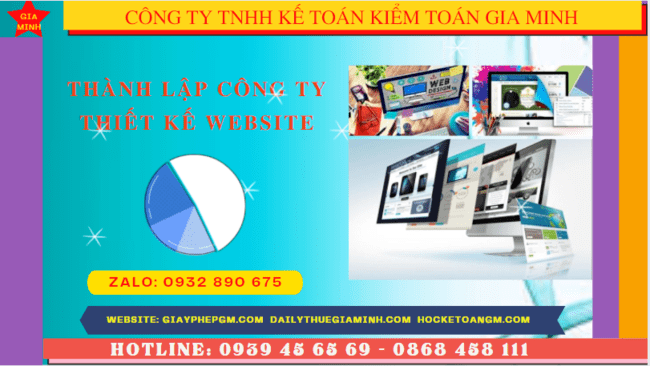 Điều kiện và thủ tục thành lập công ty thiết kế website tại Thành Phố Hồ Chí Minh