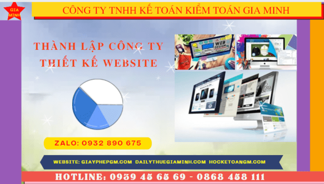 Điều kiện và thủ tục thành lập công ty thiết kế website tại Thành Phố Huế