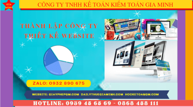 Điều kiện và thủ tục thành lập công ty thiết kế website tại TP Hồ Chí Minh