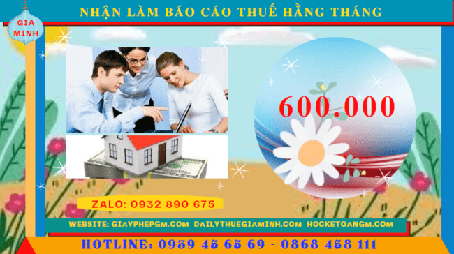 Giá dịch vụ báo cáo thuế hàng tháng giá rẻ tại Bắc Kạn
