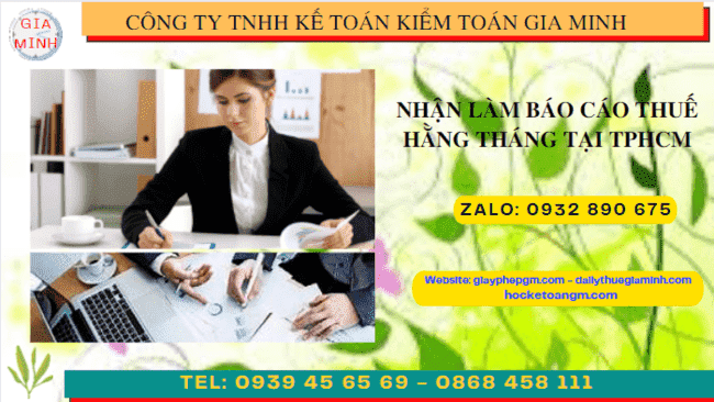 NHẬN LÀM BÁO CÁO THUẾ HÀNG THÁNG TẠI KON TUM 8 Nhận làm báo cáo thuế hàng tháng giá rẻ tại Kon Tum