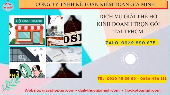 Dịch vụ giải thể hộ kinh doanh trọn gói tại điện biên 7 Giải thể hộ kinh doanh trọn gói Điện Biên