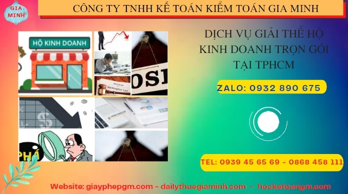 Dịch vụ giải thể hộ kinh doanh trọn gói tại thái bình 4 Giải thể hộ kinh doanh trọn gói Thái Bình
