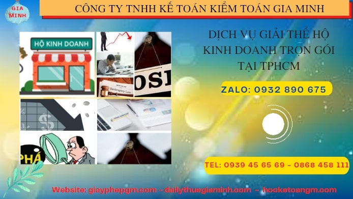 Dịch vụ giải thể hộ kinh doanh trọn gói tại vĩnh phúc 4 Giải thể hộ kinh doanh trọn gói Vĩnh Phúc
