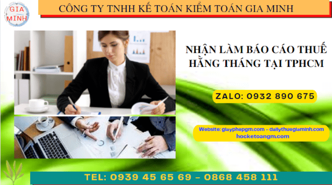 Hướng dẫn chi tiết cách làm báo cáo thuế hàng tháng tại Bắc Giang