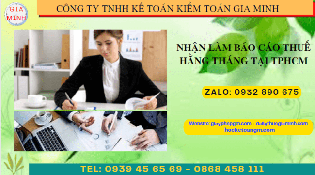 NHẬN LÀM BÁO CÁO THUẾ HÀNG THÁNG TẠI BẮC KẠN 4 Hướng dẫn chi tiết cách làm báo cáo thuế hàng tháng tại Bắc Kạn
