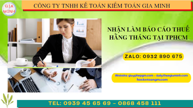 Nhận làm báo cáo thuế hàng tháng tại Bạc Liêu 7 Hướng dẫn chi tiết cách làm báo cáo thuế hàng tháng tại Bạc Liêu