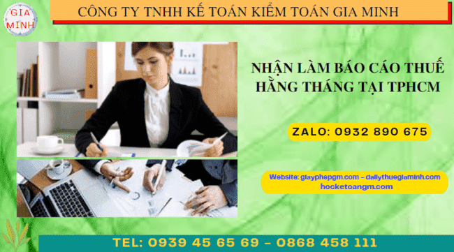 NHẬN LÀM BÁO CÁO THUẾ HÀNG THÁNG TẠI BÌNH THUẬN 5 Hướng dẫn chi tiết cách làm báo cáo thuế hàng tháng tại Bình Thuận