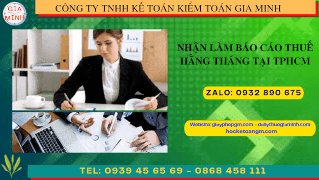 NHẬN LÀM BÁO CÁO THUẾ HÀNG THÁNG TẠI ĐIỆN BIÊN 6 Hướng dẫn chi tiết cách làm báo cáo thuế hàng tháng tại Điện Biên